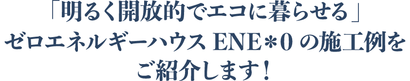 「明るく開放的でエコに暮らせる」期間限定モデルハウスOPENしました！