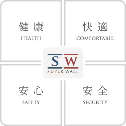 スーパーウォール 健康・快適・安心・安全