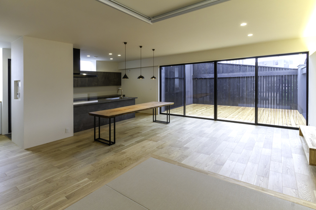 低い土地でも快適に暮らせるIK-HOMEの施工事例